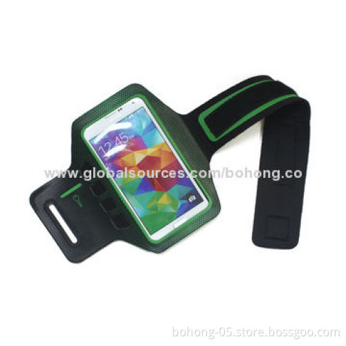 Armbands for Samsung Galaxy S5, Sports Case, 500 Pieces/Color MOQ